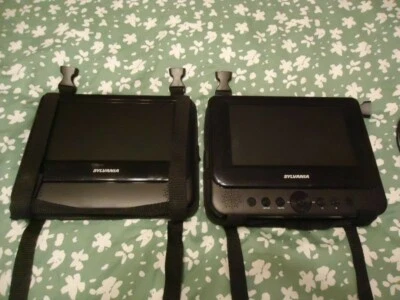 Sylvania портативный DVD-плеер 7 дюймов два экрана - Изображение 1 из 4