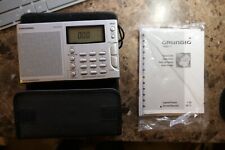 Grundig YB 300PE AM FM 13 Band Portable Shortwave Radio With Pouch & Manual