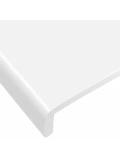 uPVC Window Cill Capping Board 150mm x 1.2 metre PVC Sill Cover 9mm - Picture 1 of 3
