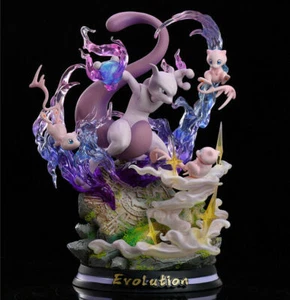 MFC Studio Mewtwo Evolution Limited Painted Model Collectible Statue New Stock - Picture 1 of 10
