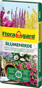 Floragard Blumenerde, Erdfarben, 40 Liter - Bild 1 von 13