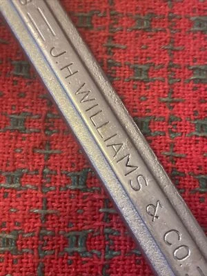 Vintage J.H. Williams 7/8 25/32 Superrench Caja Llave Rara 7031 EE. UU. Foto 1 de 4