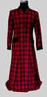 Vintage 1980S Laura Ashley Riding Coat Dress Pure Wool Size 14 Unworn