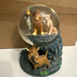 Disney The Lion King Snow Globe Musical "The Circle of Life" Vintage 1994 - Picture 1 of 5