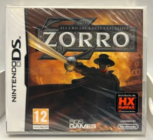 ZORRO ALLA RICERCA DELLA GIUSTIZIA NINTENDO DS VERSIONE ITALIANA SIGILLATO - Imagen 1 de 2