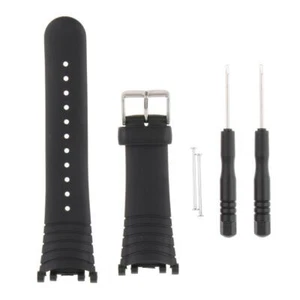 All Match Schwarze Kautschuk-Armbanduhren Für SUUNTO VECTOR Replace Strap - Bild 1 von 10