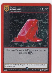 METAZOO CRYPTID NATION - RUBINO DI SANGUE - FULL HOLO - 29/159 NM - Foto 1 di 1
