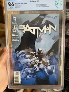 Batman #1 The New 52 Rare 5th Print CBCS 9.6 1st Harper Row Capullo/Snyder - Picture 1 of 2