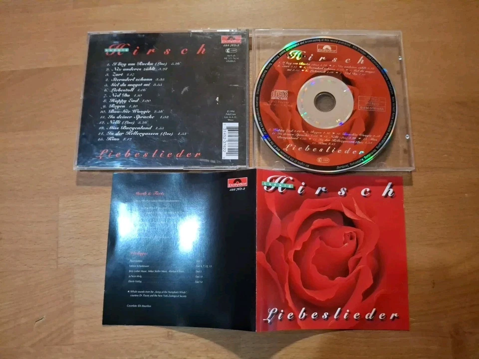 CD LUDWIG HIRSCH Liebeslieder POLYDOR - Bild 1 von 1