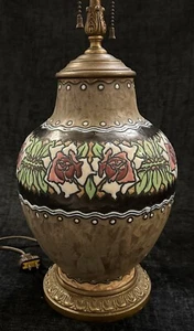 Gres Keramis Charles Catteau Boch La Louviere Keramik Tischlampe - Bild 1 von 20