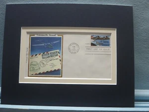 The Pan Am Clipper designed by Glenn Martin & First Day Cover of its own stamp   - Picture 1 of 1