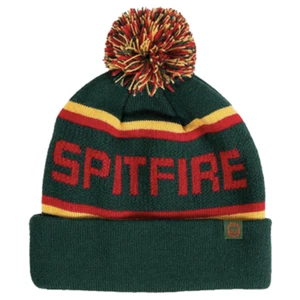 Spitfire Classic Fill 87 Green Pom Pom Beanie - Picture 1 of 1