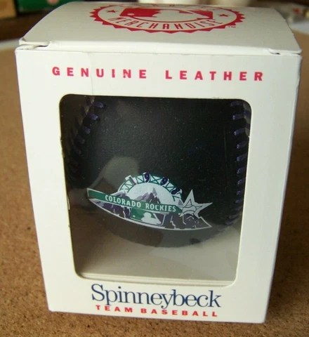 1998 Colorado Rockies AS All-Star baseball ball Spinneybeck real leather MLB Cover