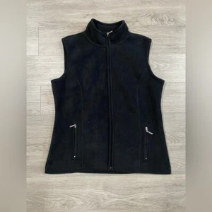 Women's Karen Scott Sport Black Vest Petite Small - Picture 1 of 3