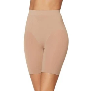 Rhonda Shear Nude Medium Support Longline Shapewear Shorts New - Picture 1 of 2
