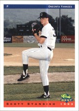 1993 Oneonta Yankees Classic/Best #20 Scott Standish