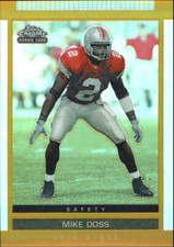 2003 Topps Draft Picks and Prospects Chrome Gold Refractors Football Card Pick