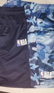 2x NBA Basketball Camouflage & Navy Shorts Youth Boys Size XL (18-20)  - Picture 1 of 3