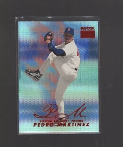 1999 SKYBOX PREMIIUM STAR RUBIES BLANK BACK PROOF #16 PEDRO MARTINEZ RARE CARD! - Picture 1 of 2