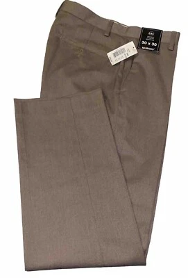 size 30X30- Murano zac flat front classic fit dress pant,camel NWT - Image 1 of 4