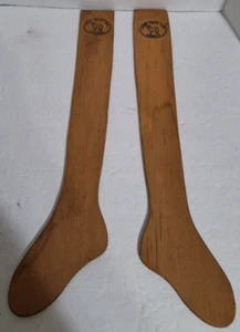 Camillas de Medias Vintage Madera Lana Molinos Calcetín Formas Pie Camilla - Imagen 1 de 5