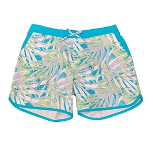 Columbia Board Shorts Girls XL Extra Large Tropical Blue Sandy Shores Drawcord - Picture 1 of 11