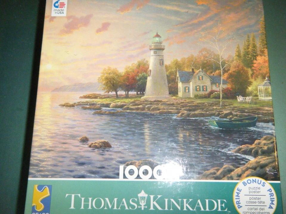 Rompecabezas Thomas Kinkade-Serenity Cove 1000 piezas Foto 1 de 1