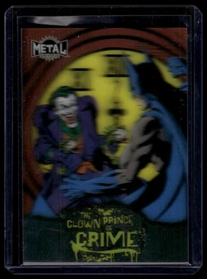 2025 SkyBox Metal Universe Batman The Joker #CPC-30 The Crown Prince of Crime - Image 1 of 2