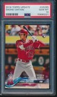 PSA 10 SHOHEI OHTANI/OTANI 2018 TOPPS UPDATE Rookie Debut LA ANGELS RC GEM MINT