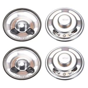 3W 4 Ohm DIY Magnetic Speaker 50mm Round Replacement Loudspeaker for 4pcs - Zdjęcie 1 z 3