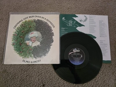 Elmo & Patsy Grandma Got Run Over By A Reindeer (InShrink) #SE-39931 Epic Record - Image 1 of 3