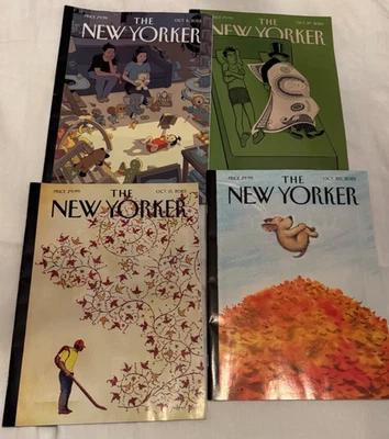New Yorker Magazine All 4 Oct 2025 issues excellent condition - Image 1 of 4