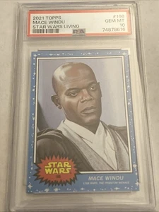2021 Topps Mace Windu Star Wars Living #168 PSA 10 - Bild 1 von 1