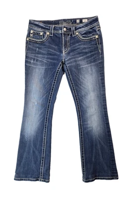 Pantalones de mezclilla Miss Me Y2K Bootcut azul para mujer talla 29x32 Foto 1 de 4