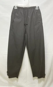 Tingley Unisex klein schwarz Gummi Regen Wasser Arbeitshose geraffte Knöchel - Bild 1 von 11