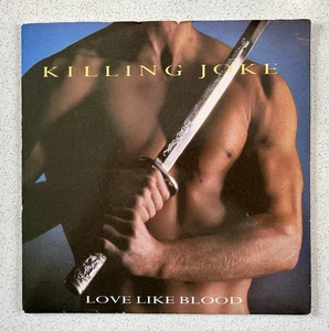 KILLING JOKE Love Like Blood (1985) UK 7" Vinyl EG Records EGO 20 EX / VG - Picture 1 of 4