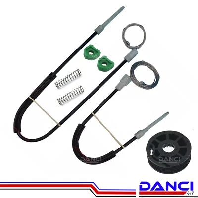 Kit de reparación regulador ventana delantero izquierdo lado conductor Volvo C70 cupé 1998-02 Foto 1 de 3