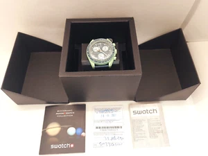 Omega X Swatch Mission on Earth Speedmaster Bioceramic MoonSwatch-Fast Ship - Picture 1 of 18