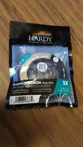 Brand New Hardy Fluorocarbon Tippet 3x, 54yd, 8.lb., 0.008In. Streams of Dreams - Picture 1 of 3