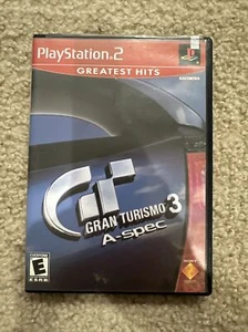 Gran Turismo 3 A-spec (PlayStation 2, 2006) Complete In Box With Manual - Picture 1 of 4