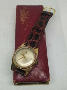 Marvin Flying Dutchman Uhr Automatik 795 Cal Gold Swiss Made Selten Herren - Bild 1 von 12