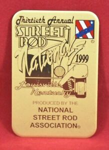 1999 30th Annual NSRA Street Rod Nationals Louisville, Kentucky Dash Plaque