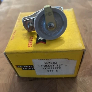 Polea STURMEY ARCHER 1-1/8" • X.78BZ. Nueva-Antigua-Stock De Colección (NJ) - Imagen 1 de 3
