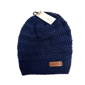 Cappello da sci invernale con polsini spessi Beanie a costine Visit Skully berretto da sci, taglia: taglia unica - Foto 1 di 4
