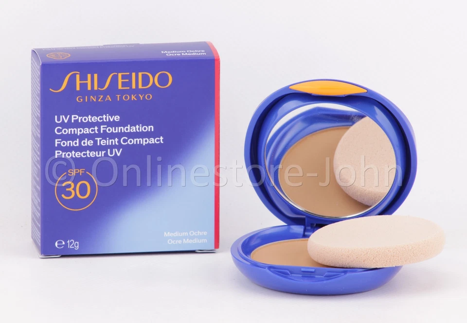 Shisei­do - Sun / UV Protective Com­pact Foun­da­ti­on SPF 30 - Medium Ochre 12g - Bild 1 von 1