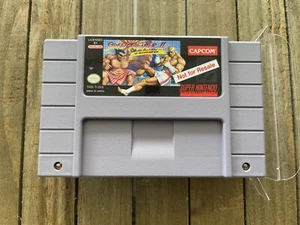 Not For Resale Super Street Fighter 2 Turbo SNES - Mint Super Nintendo - Picture 1 of 6