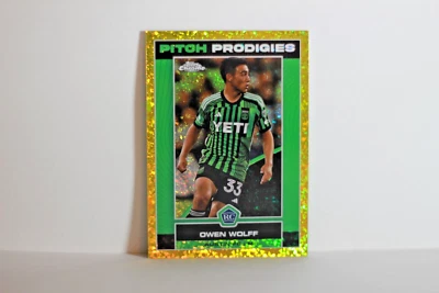 2023 TOPPS AUSTIN FC GOLD DIAMONDS /50 OWEN WOLFF #162 (SC22) - Image 1 of 2