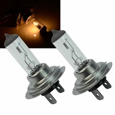 Bright 2x H7 12V 55W Halogen Light Bulb Front Auto Car Head Lamp Long Life sdf