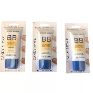 Set Of 3 Candy Moyo Beauty Benefit BB Cream MEdium 1 SHADE - Picture 1 of 2