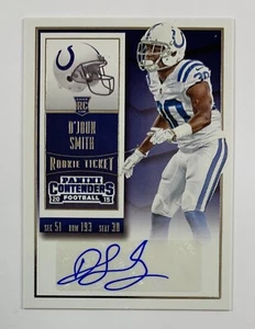 Boleto de novato Panini Contenders O'Joun Smith 2015 automático AR38 - Imagen 1 de 2